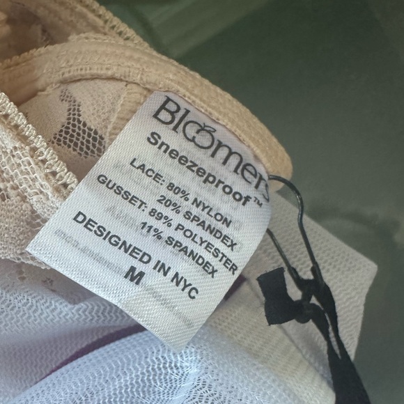 BLOOMERS “sexy granny panties” Cougar lace/Her Highness SneezeProof in “latte”: - Picture 10 of 14